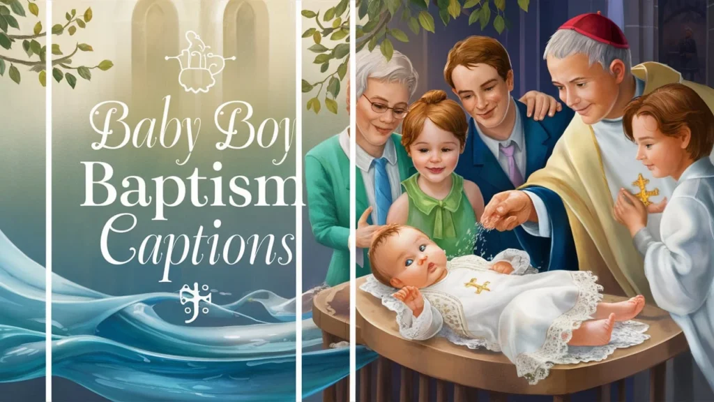 Baby Boy Baptism Captions