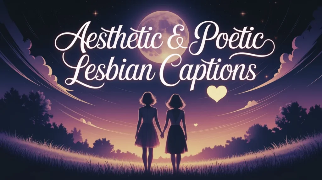 Aesthetic & Poetic Lesbian Captions