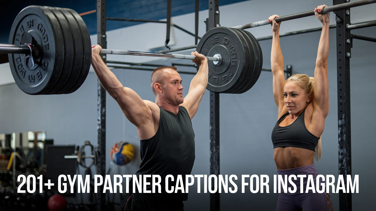 Gym Partner Captions for Instagram