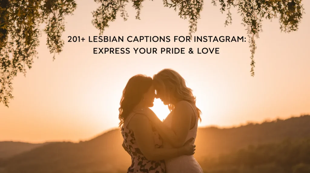 Lesbian Captions for Instagram: Express Your Pride & Love