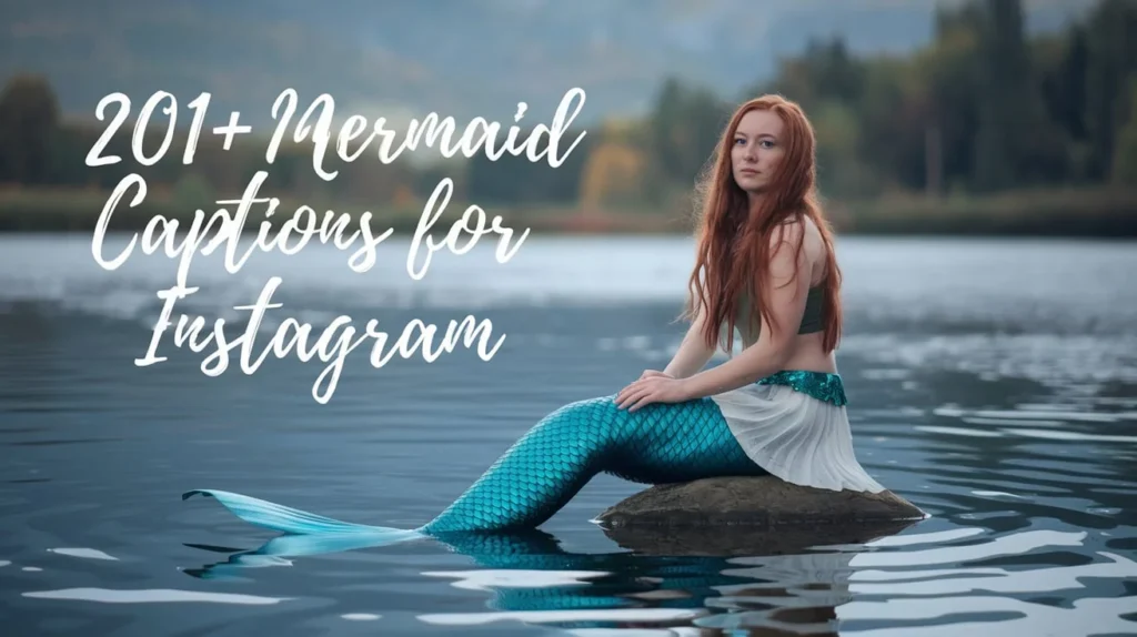 Mermaid Captions for Instagram