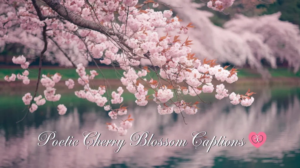 Poetic Cherry Blossom Captions