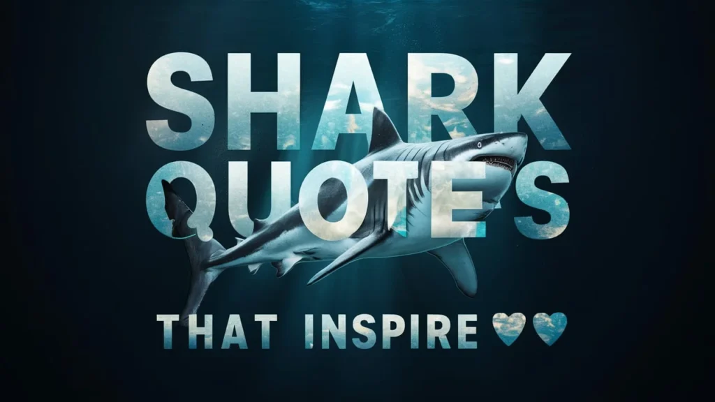 Shark Quotes That Inspire